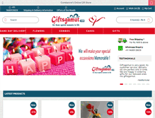 Tablet Screenshot of giftsgamut.com